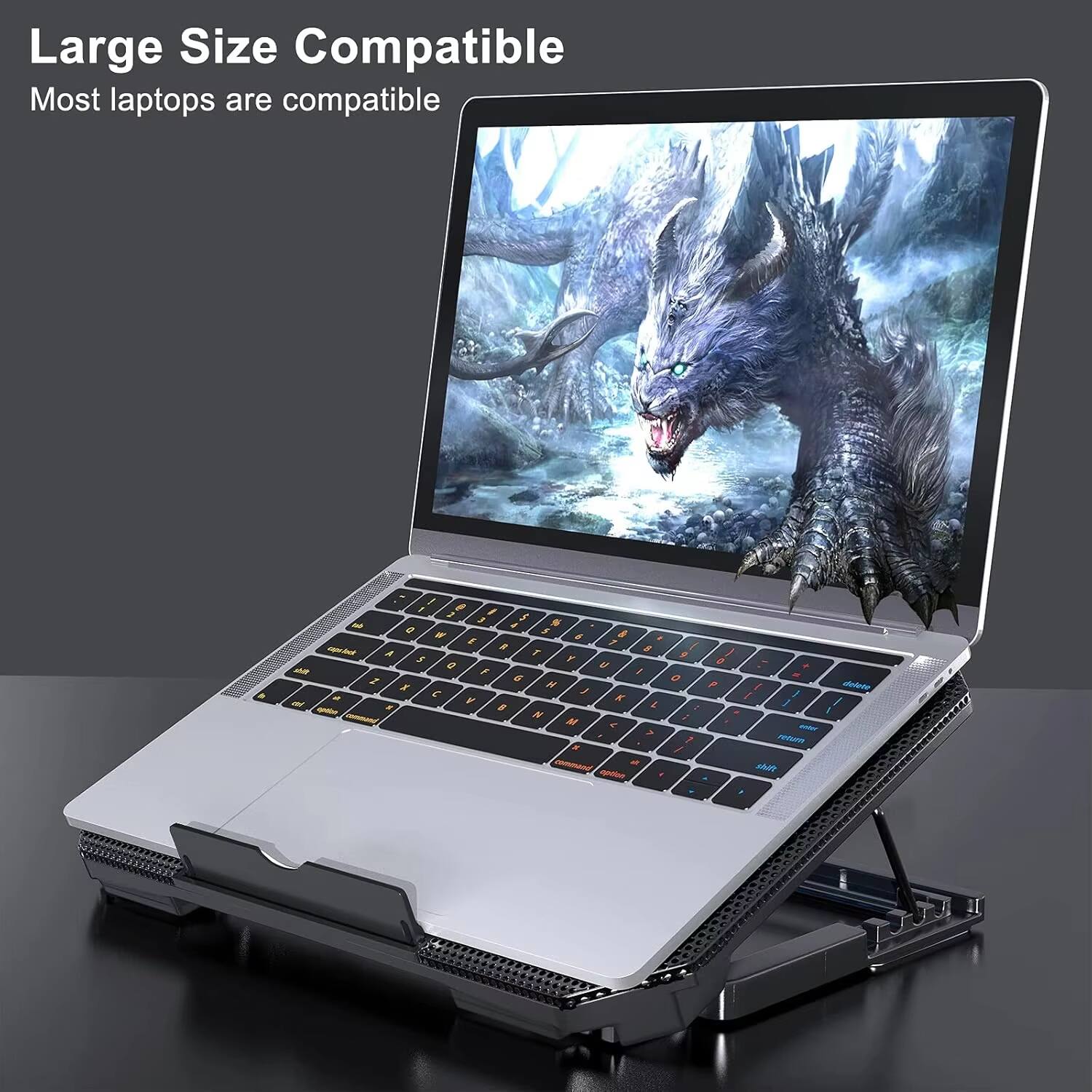 Large Size Compatible  
Most laptops are compatible