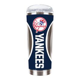 Great American Products - New York Yankees 18oz. Roadie Game Ball Tumbler - White