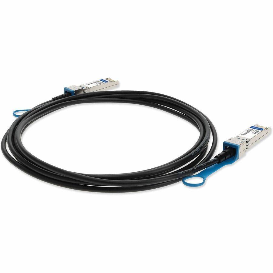 Alt View 3. AddOn - AddOn Cisco® CAB-SFP-1M Compatible TAA Compliant 1000Base-CU SFP Direct Attach Cable (Passive Twinax, 1m) - 3.28 ft - Blue.