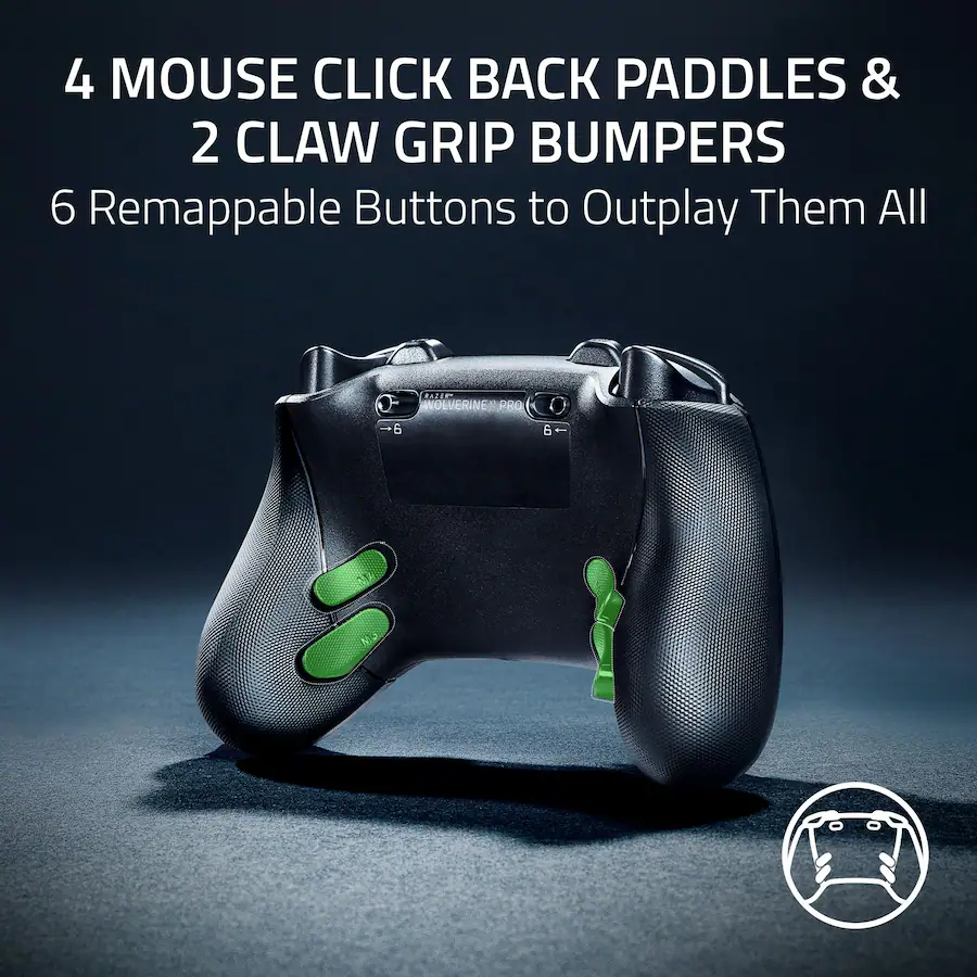 Razer Wolverine V3 Pro Wireless Gaming Controller with 6 Remappable ...