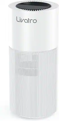 Livatro - 8L Smart Evaporative Humidifier with Filter Separation and Auto Drying Technology, Invisible Mist for Better Sleep - White