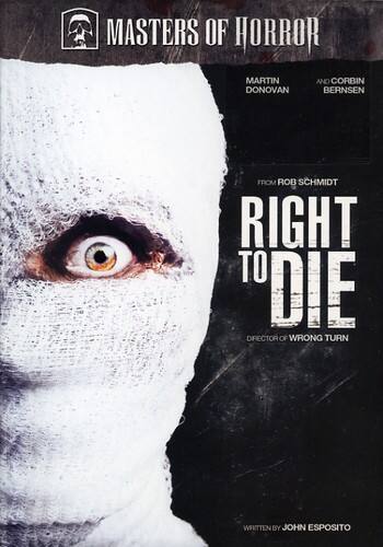 Front. Masters of Horror: Right to Die   - DVD.