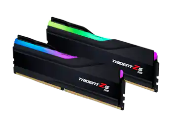 G.SKILL Trident Z5 RGB 32GB DDR5 8000 PC5 64000 288 Pin RAM Black G.SKILL Trident Z5 RGB 32GB DDR5 8000 PC5 64000 288 Pin RAM Black