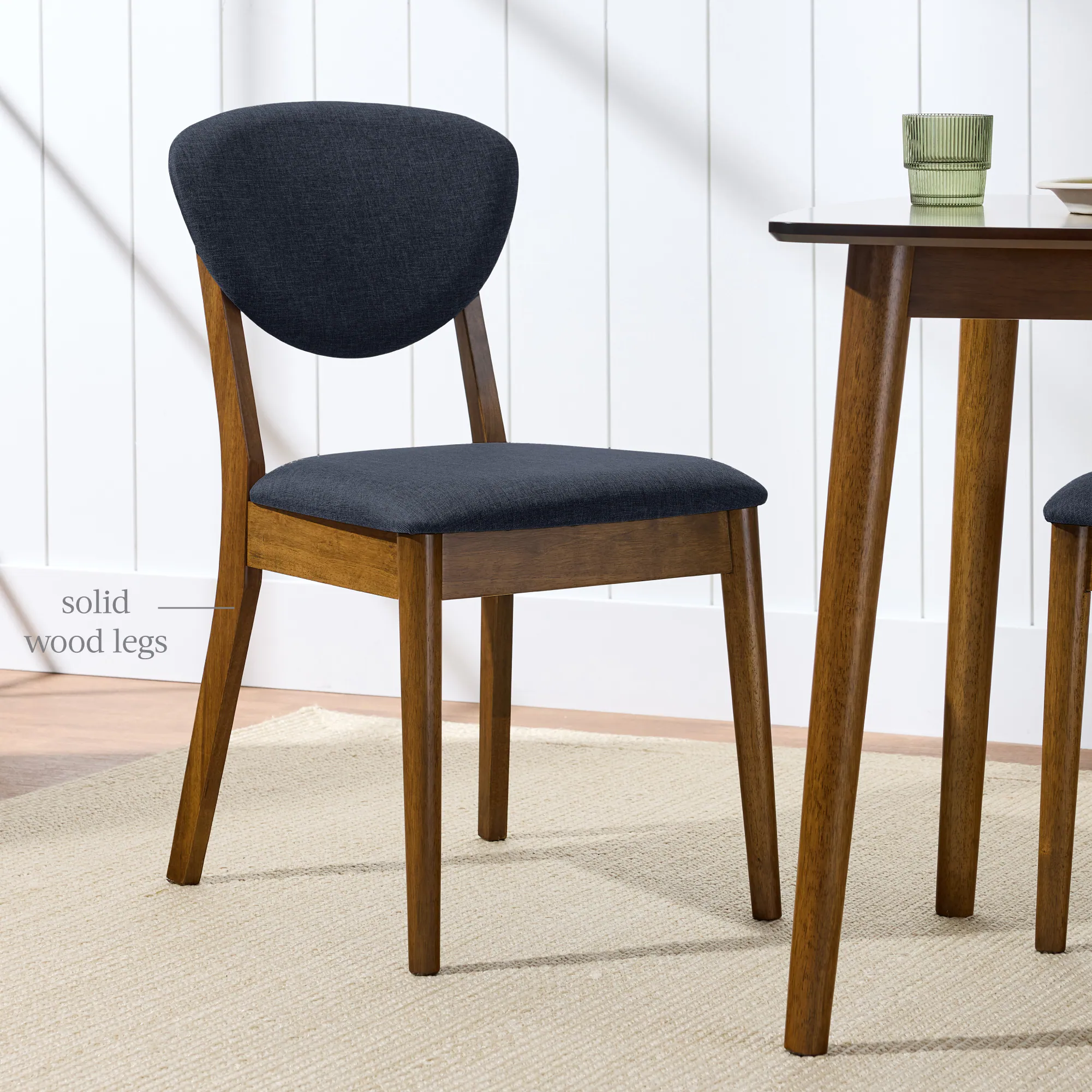 solid wood legs