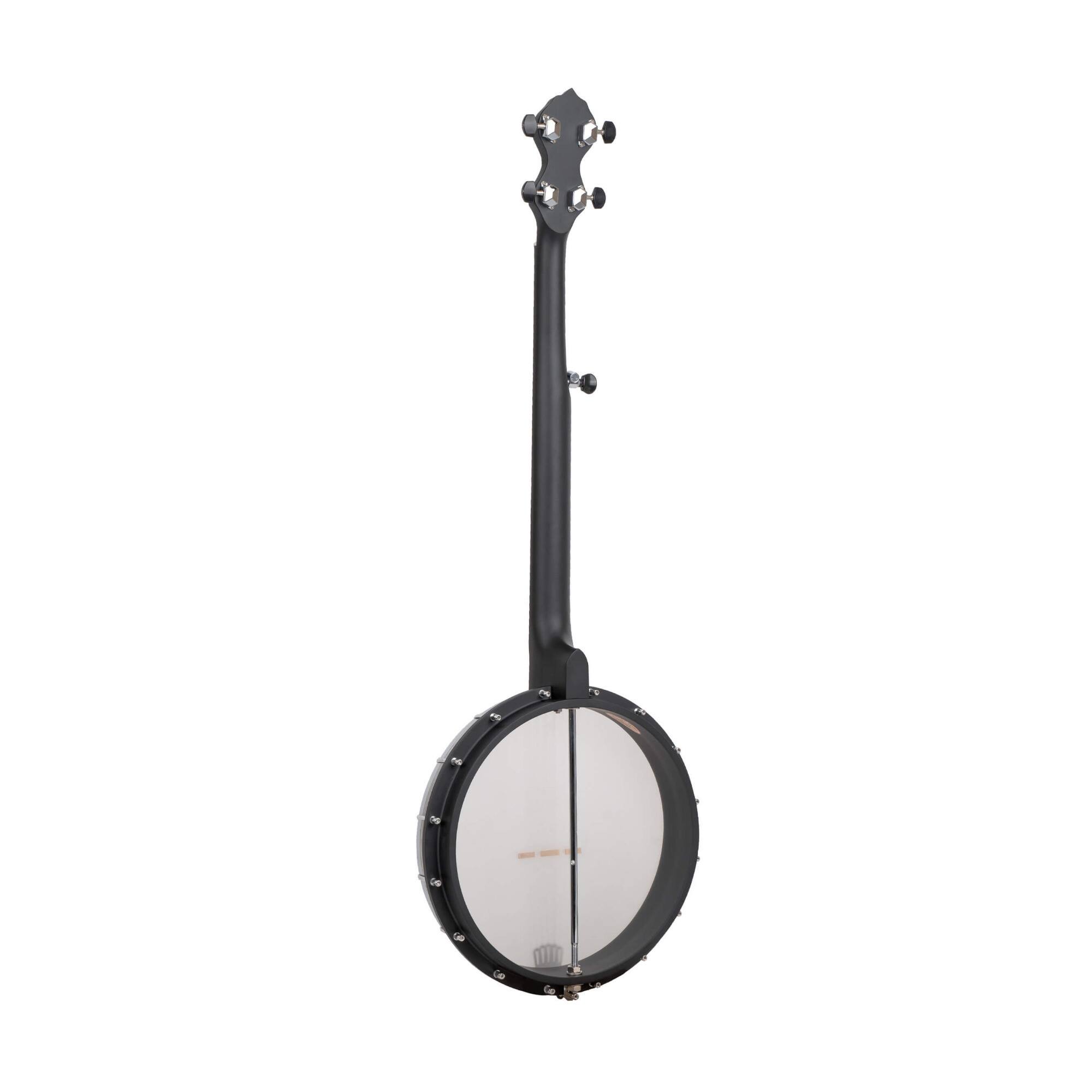 Angle. Gold Tone - Gold Tone AC-12 12 Inch Acoustic Composite 5 String Open Back Banjo with Gig Bag.