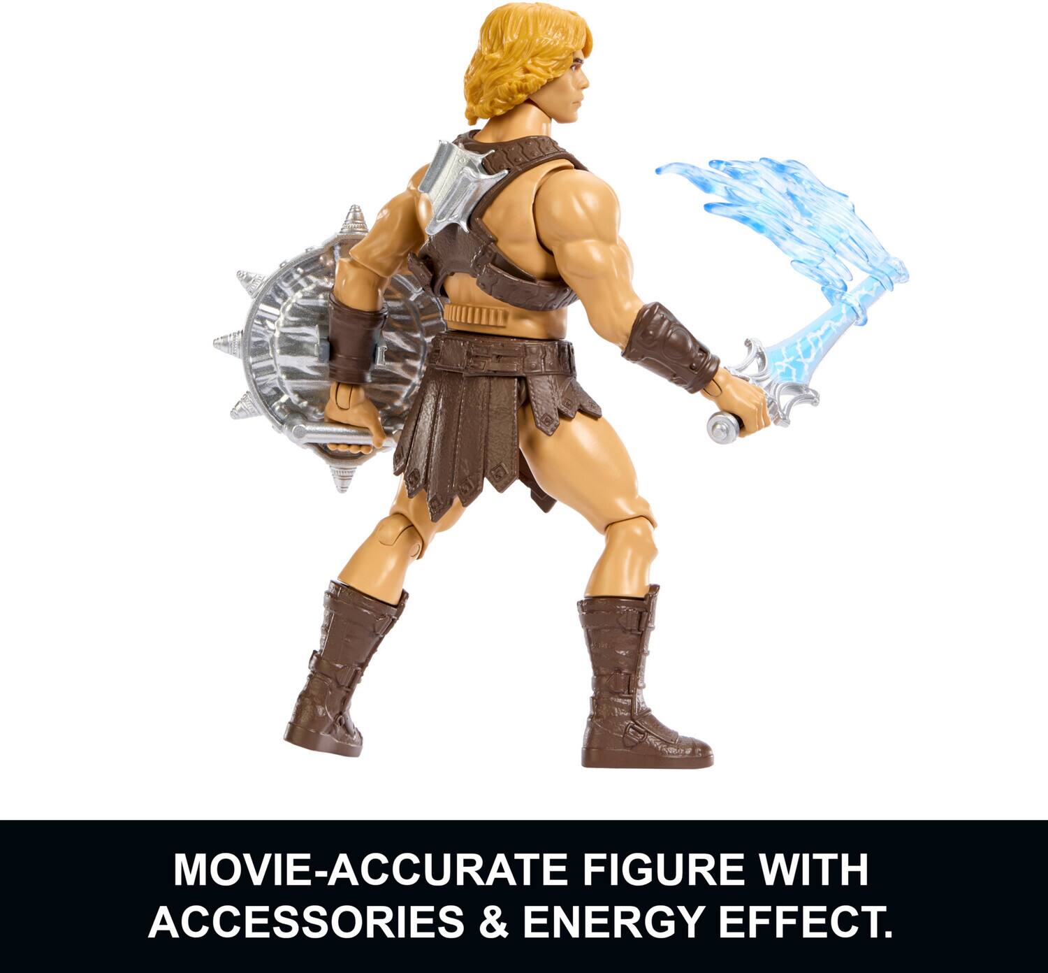 MOVIE-ACCURATE FIGURE WITH ACCESSORIES & ENERGY EFFECT.