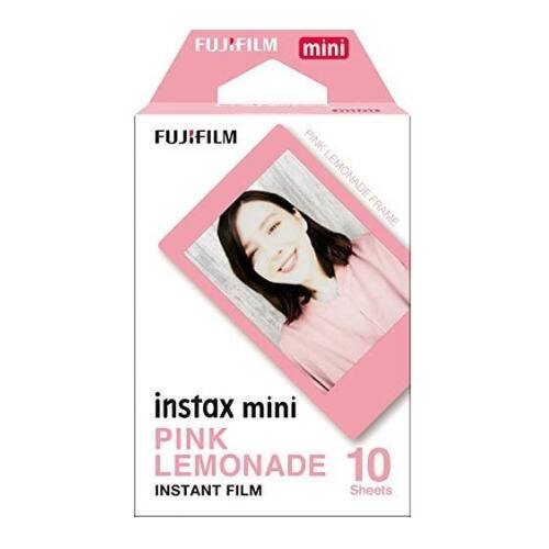 FUJIFILM mini, FUJIFILM PINK LEMONADE FRAME, instax mini, PINK LEMONADE, 10 INSTANT FILM Sheets