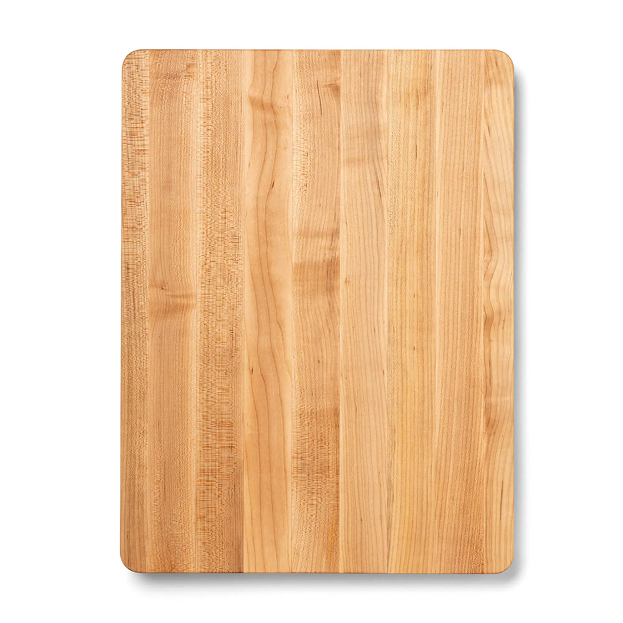 John Boos - Chop N Slice Large Wood Edge Grain Cutting Board, 20"x15"x1.25" - Maple