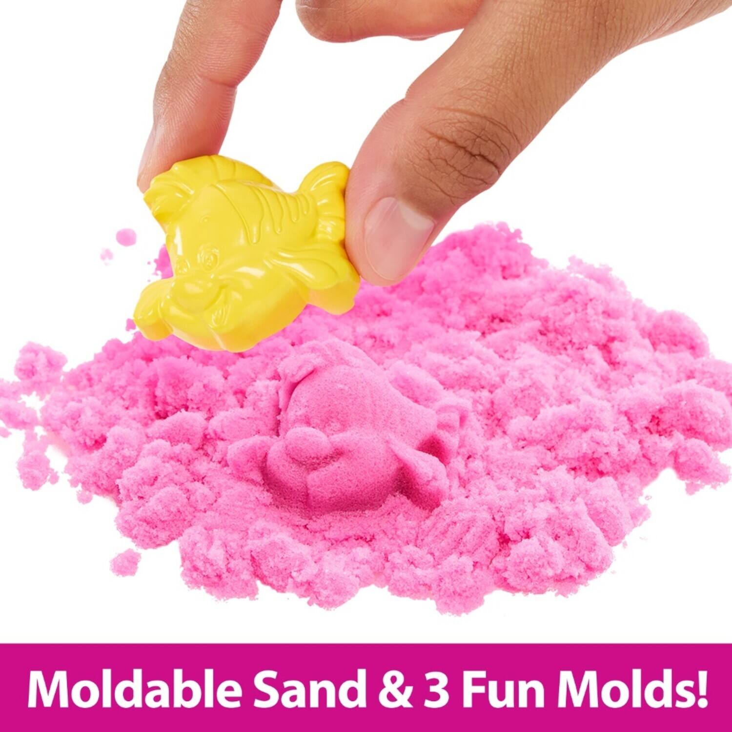 Moldable Sand & 3 Fun Molds!