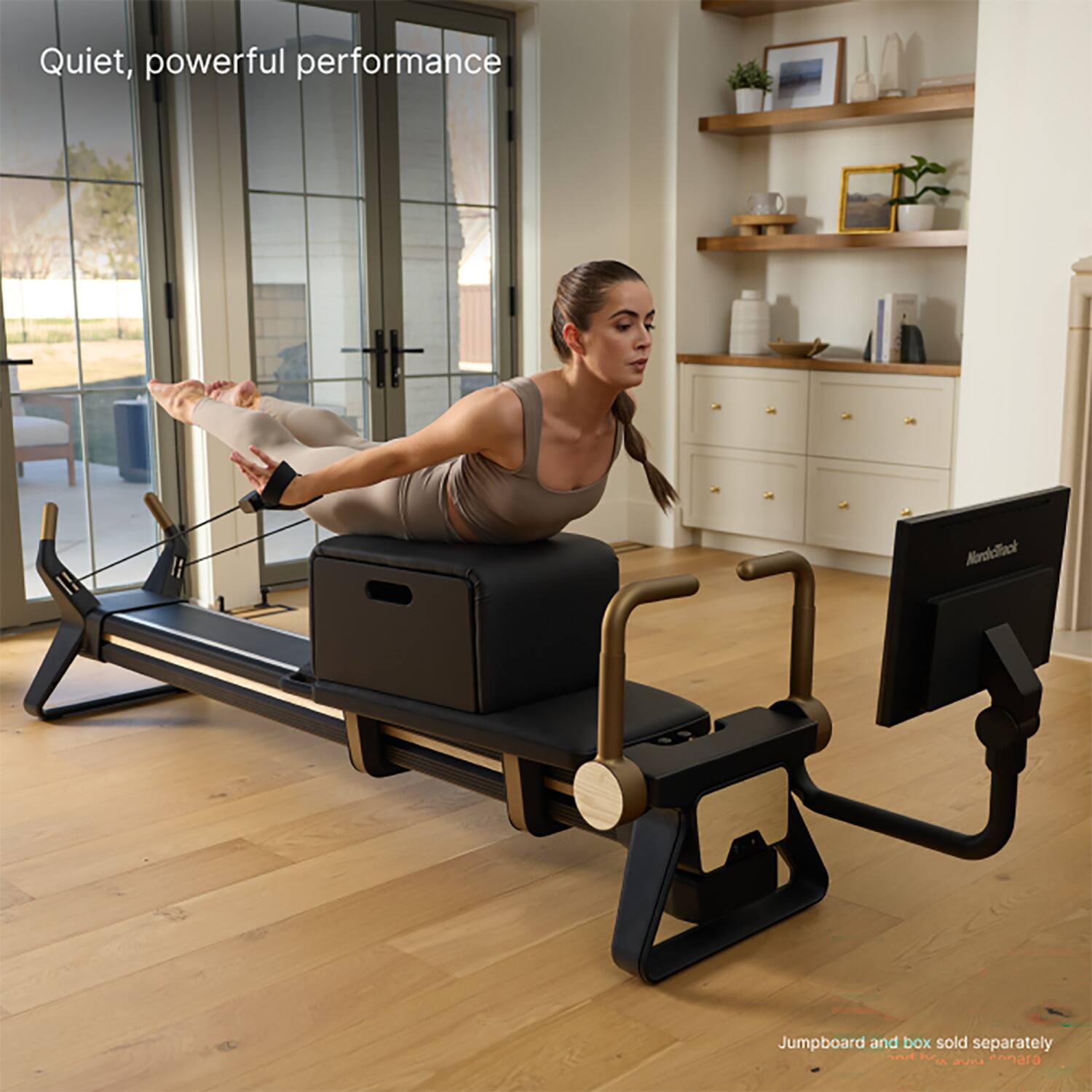 Quiet, powerful performance

NordicTrack

Jumpboard and box sold separately
