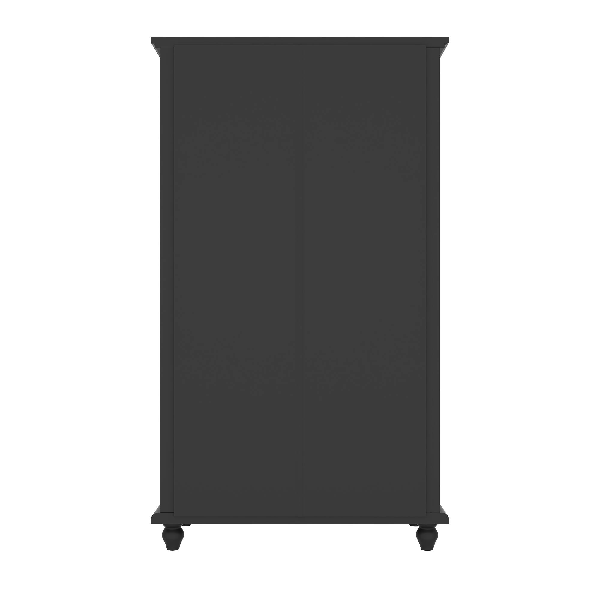Back. Famapy - Famapy Buffet Cabinet Buffet Pantry Showcase & Organize in Style Credenzas - Black.