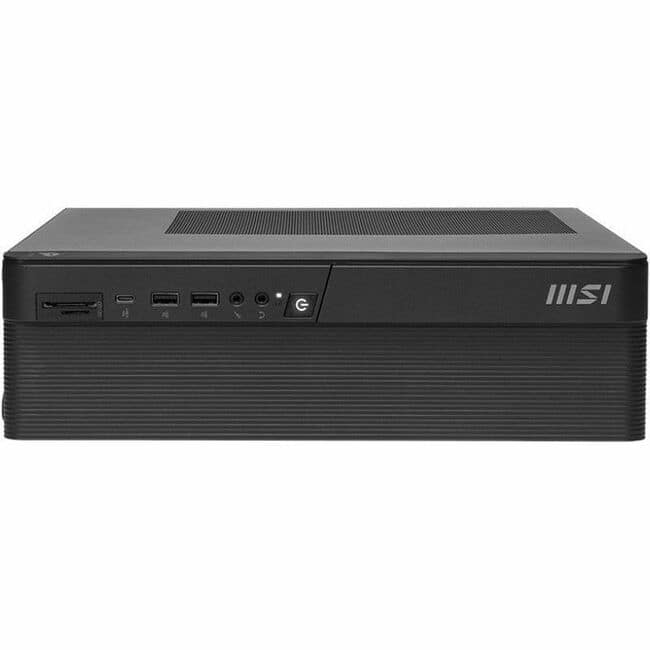 MSI - PRO DP80 A14G PRO DP80 A14TAG-027US Desktop Computer - Intel Core i7 14th Gen i7-14700F - 32 GB - 1 TB SSD - Black