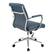 Alt View 12. Office Star Products - Mid Back Antimicrobial Fabric Chair - Dillon Blue.