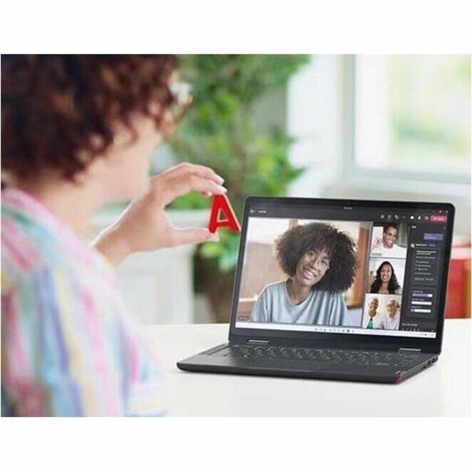 Alt View 5. Lenovo - Lenovo 13w Yoga Gen 2 82YR0009US 13.3" Touchscreen Convertible 2 in 1 Notebook - WUXGA - 60 Hz - AMD Ryzen 5 7530U - 8 - Black.