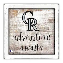 Fan Creations - Colorado Rockies 14'' x 13'' Adventure Awaits Money Box - Multicolor