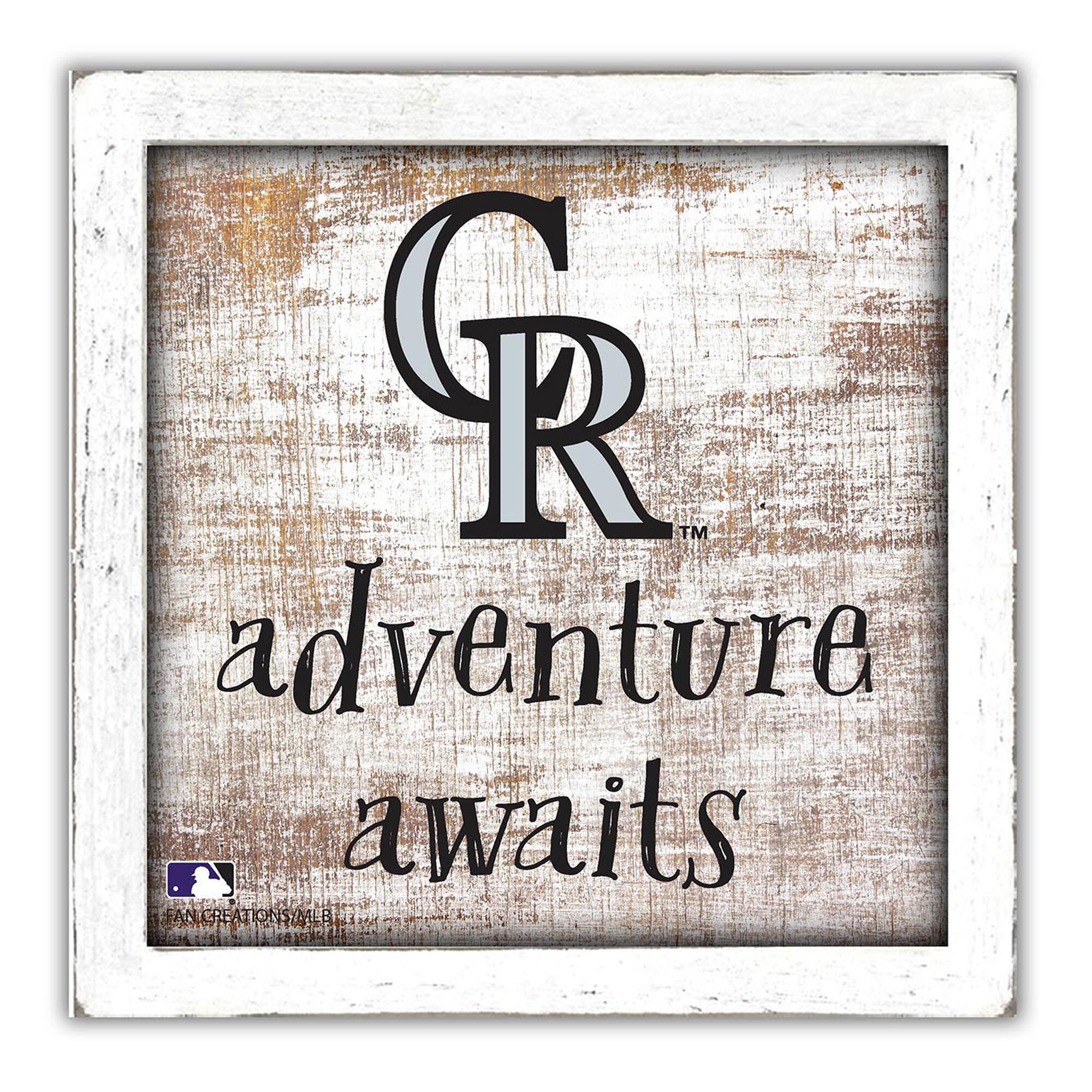 Colorado Rockies 14'' x 13'' Adventure Awaits Money Box