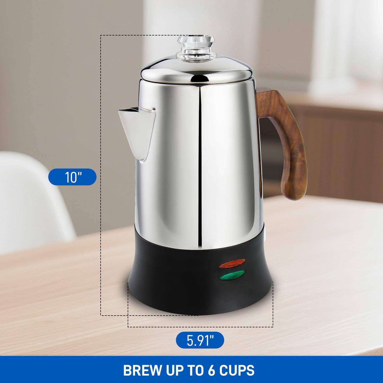 10"  
5.91"  
BREW UP TO 6 CUPS