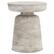 Front. Simpli Home - Robbie Accent Table - Distressed White Wash.
