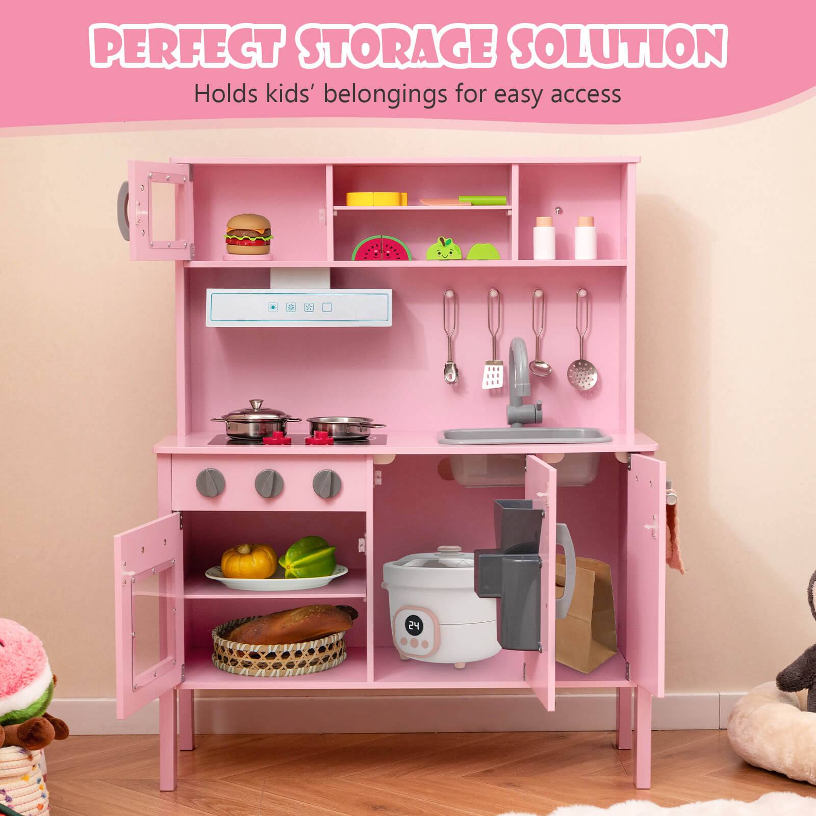 PERFECT STORAGE SOLUTION  
Holds kids' belongings for easy access