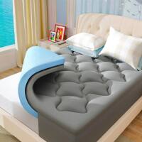 Vipbear - 4" Twin Size Mattress, 2 Inch Cooling Gel Memory Foam & 2 Inch Pillow Top Mattress Pad, Fits 8-20 Inches Deep - Gray