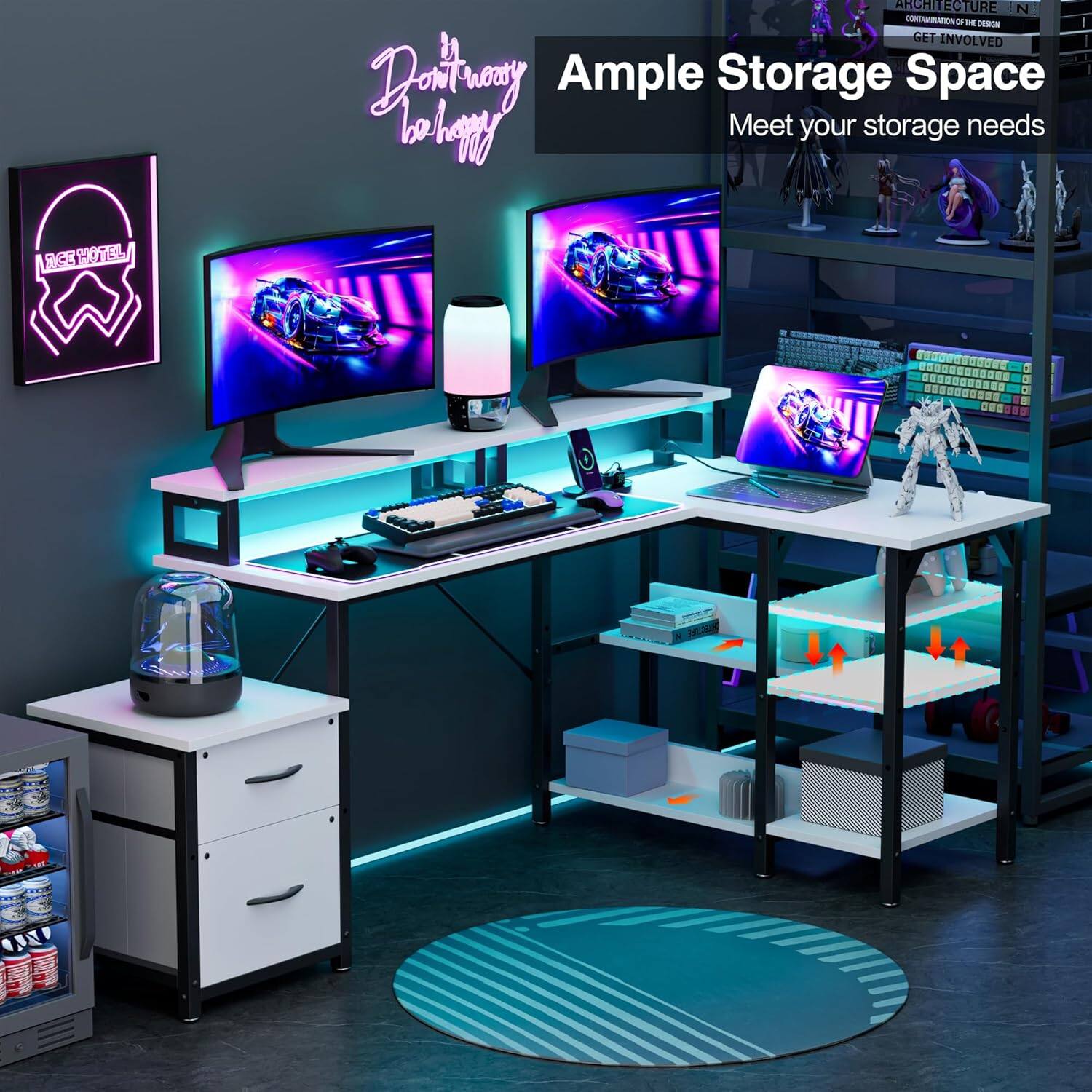 Ample Storage Space  
Meet your storage needs  

Architecture N Contamination  
Get Involved  

Don't worry be happy  

Race Hotel