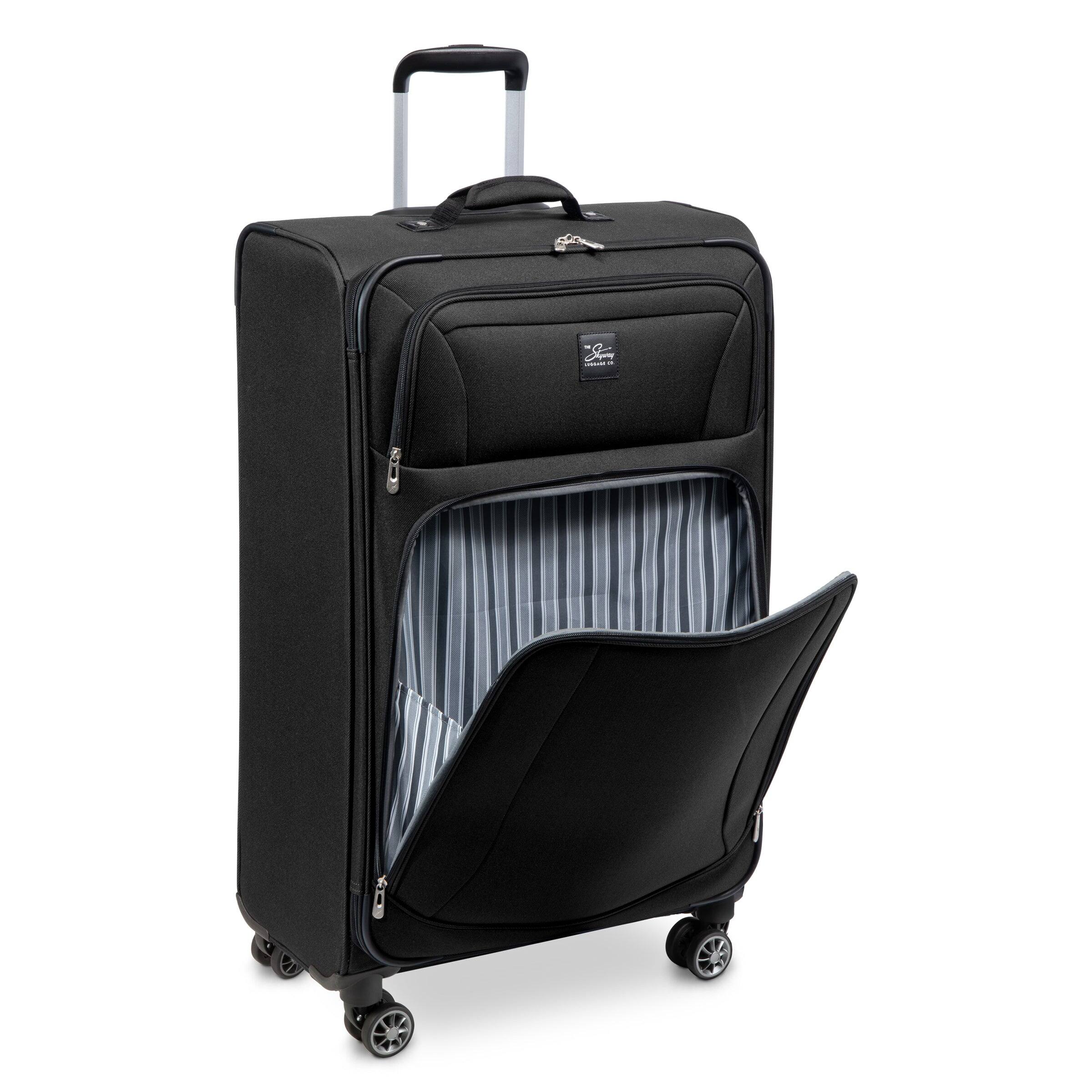 Alt View 3. Skyway - Epic Softside Large Check-In, Black - Black.