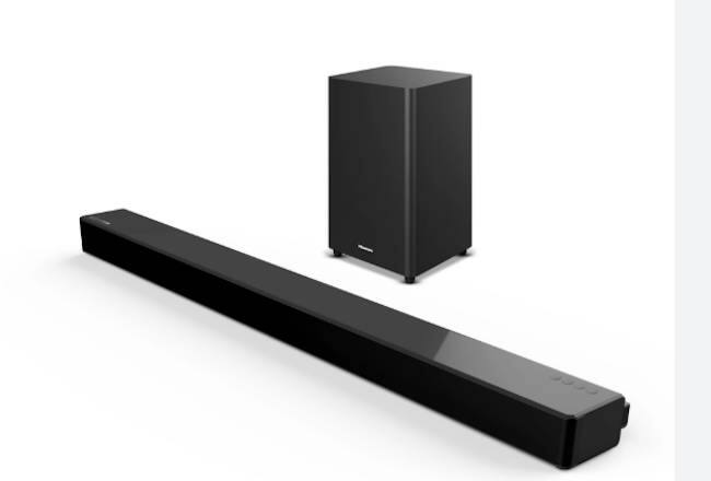 Angle. Hisense - 3.1 Ch Soundbar with Wireless Subwoofer R632, 380W, Dolby Atmos & DTS:X, Audio Enhancement Modes, eARC Connectivity - Black.