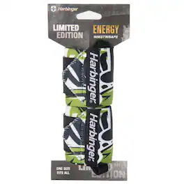 Harbinger - 18" Red Line Wrist Wraps - Graffiti Green