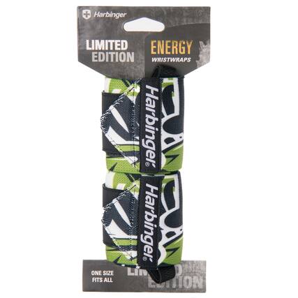Harbinger LIMITED ENERGY EDITION WRISTWRAPS
Harbinger: ONE SIZE FITS ALL
