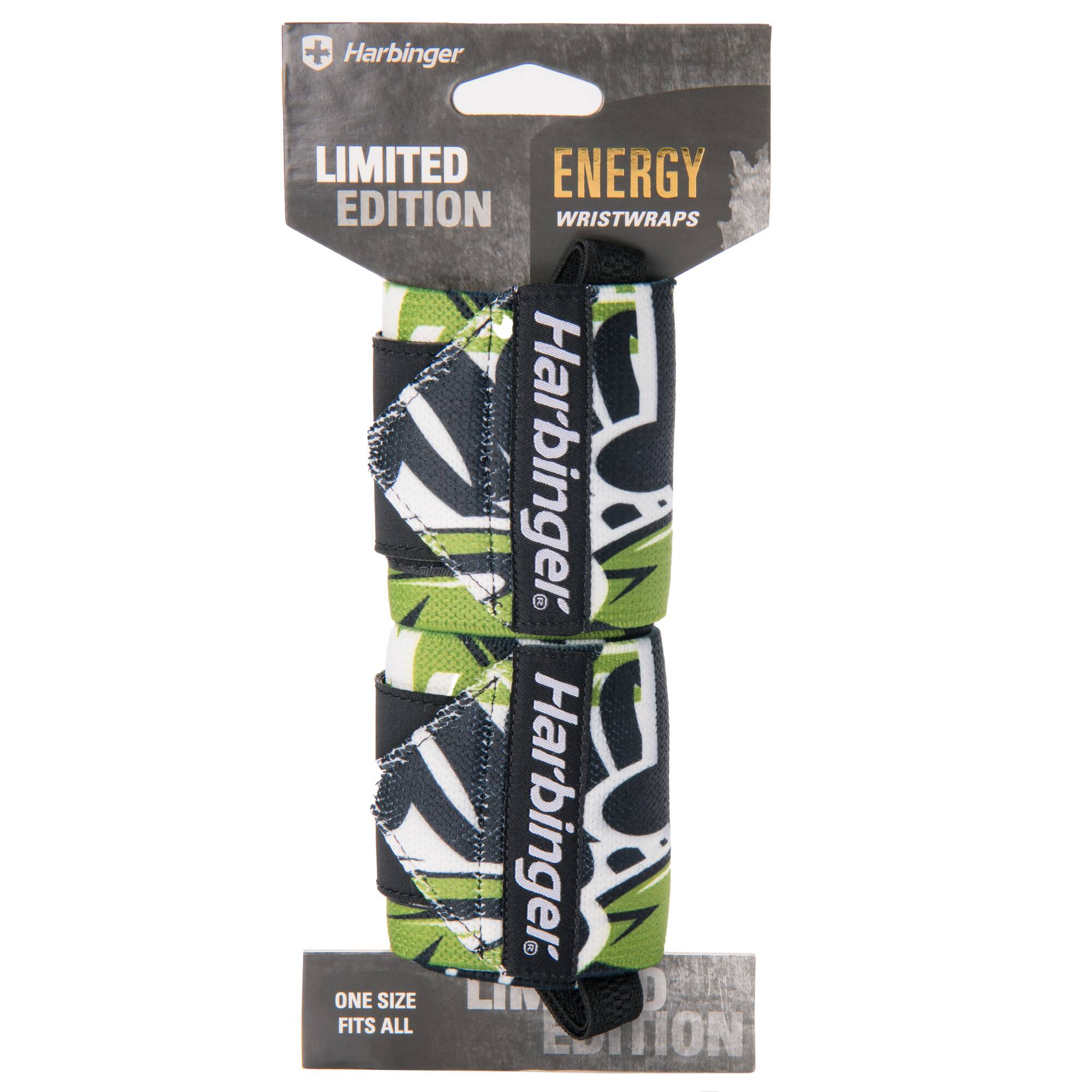 Harbinger LIMITED ENERGY EDITION WRISTWRAPS  
Harbinger: ONE SIZE FITS ALL