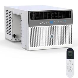 Acekool - 8000 BTUs Window Air Conditioner Cools Up to 450 Sq. Ft. with Wi-Fi Enabled - White