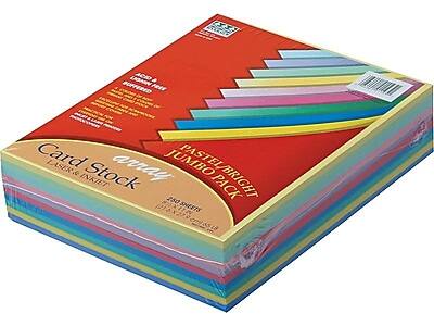 Card Stock  
Laser & Inkjet  
Jumbo Pack  
Pastel Bright  
250 Sheets