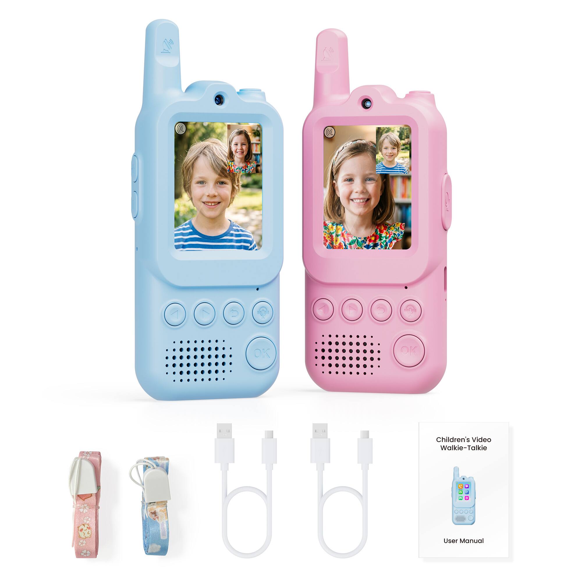 2 Ted | OK OK Children's Video Walkie-Talkie User Manual