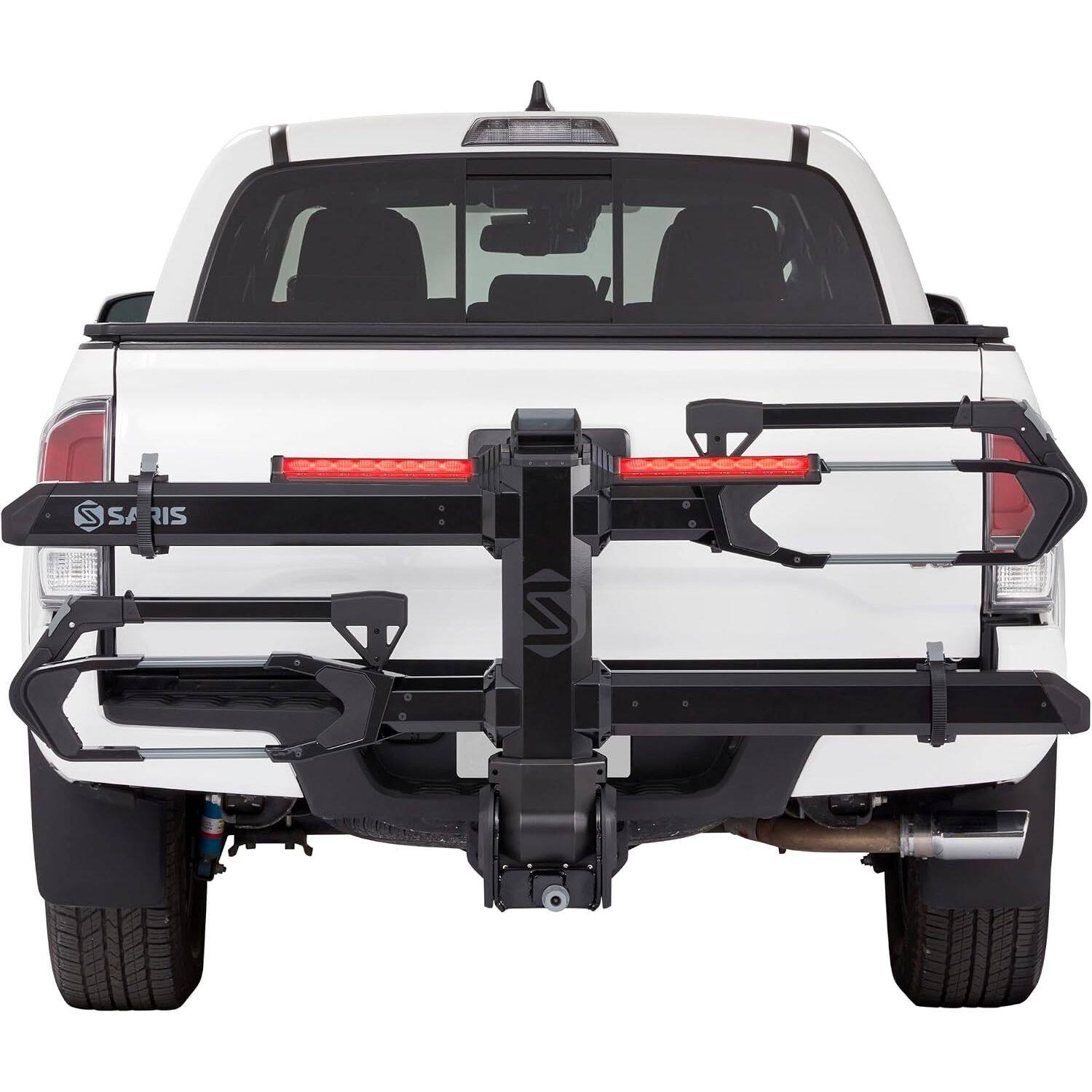 Front. Saris - Saris Edge Hitch Rack Light Kit | DOT Certified LED Taillights - Black.
