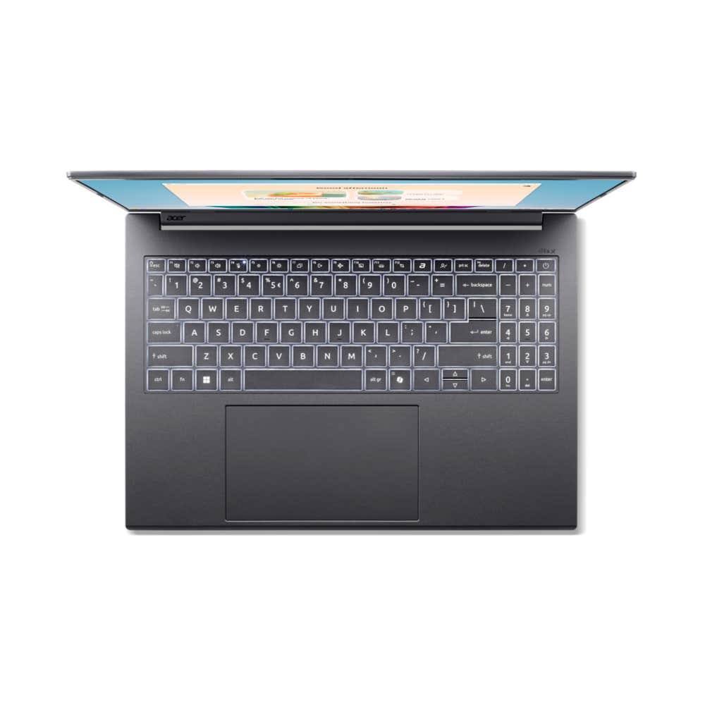 Back. Acer - Title: Aspire 16 AI 16" Touchscreen Laptop WUXGA Snapdragon X X1-26-100 16GB 512GB SSD Adreno A16-11MT-X8A9.