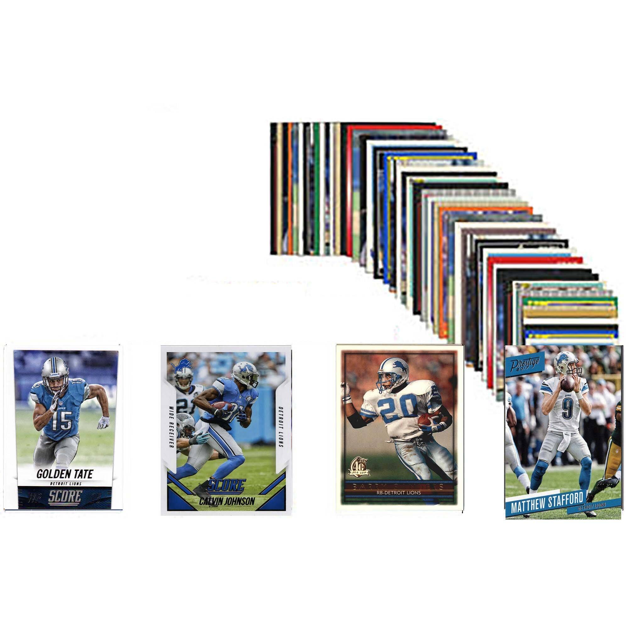 15 GOLDEN TATE OUTROUT LIONS SCORE  
WIDE 2 RECEIVER SCORE CALVIN JOHNSON  
DETROIT LIONS  
20 AC RB-DETROIT LIONS  
Petling # 9 MATTHEW STAFFORD DETROIT LIONS