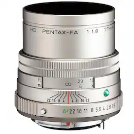 PENTAX - HD Pentax-FA 77mm f/1.8 Limited Lens, Silver