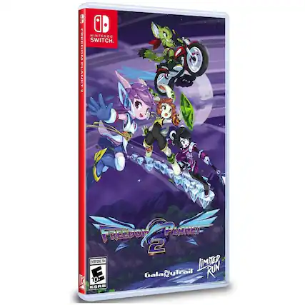 8 i NINTENDO SWITCH. FREEDOM PLANET 2 EVERYONE 10 LIMITER 10: GalaQuTrail Gala gfrail RUN K ESRB - E10+ (Everyone 10+)