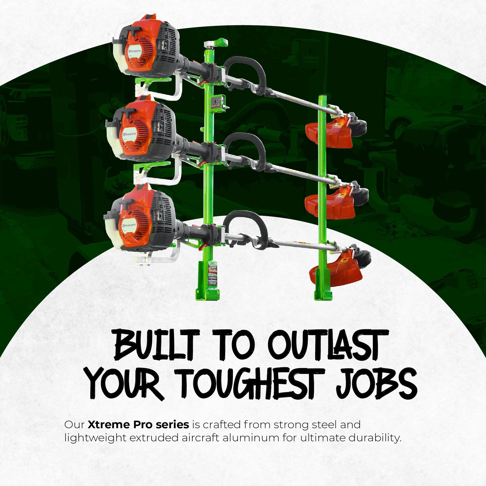 BUILT TO OUTLAST YOUR TOUGHEST JOBS

Our Xtreme Pro series is crafted from strong steel and lightweight extruded aircraft aluminum for ultimate durability.