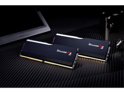 G.SKILL Ripjaws M5 RGB 32GB DDR5 6400MHz RAM (2x16GB) Black - Best Buy G.SKILL Ripjaws M5 RGB 32GB DDR5 6400MHz RAM (2x16GB) Black - Best Buy
