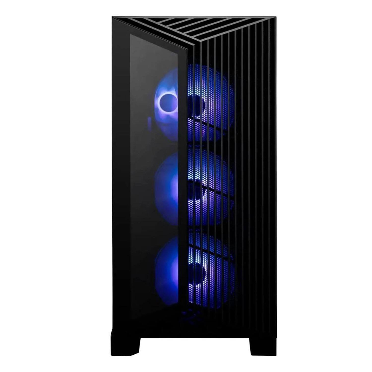 Alt View 3. MSI - MSI Aegis ZS2 Desktop PC (AMD Ryzen 9 9900X, 64GB DDR5, 2TB PCIe SSD, GeForce RTX 5070, Win 11 Pro) w/USB Hub - Black.