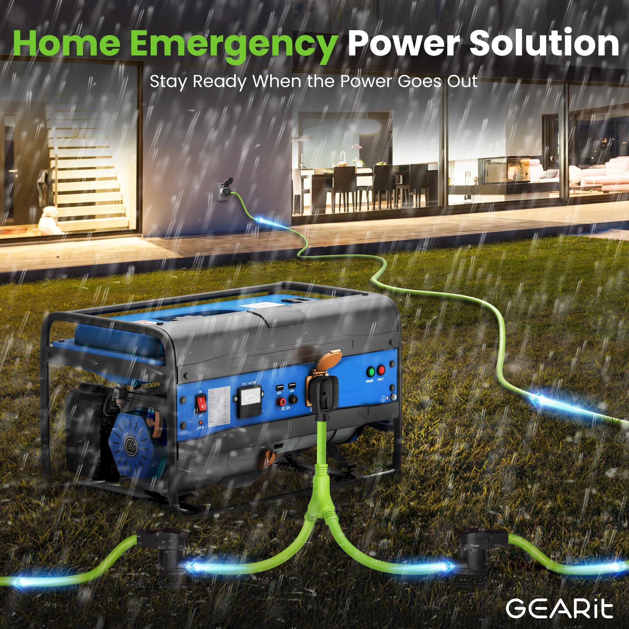 Home Emergency Power Solution  
Stay Ready When the Power Goes Out  

GEARit