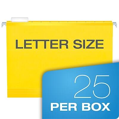 LETTER SIZE  
25 PER BOX