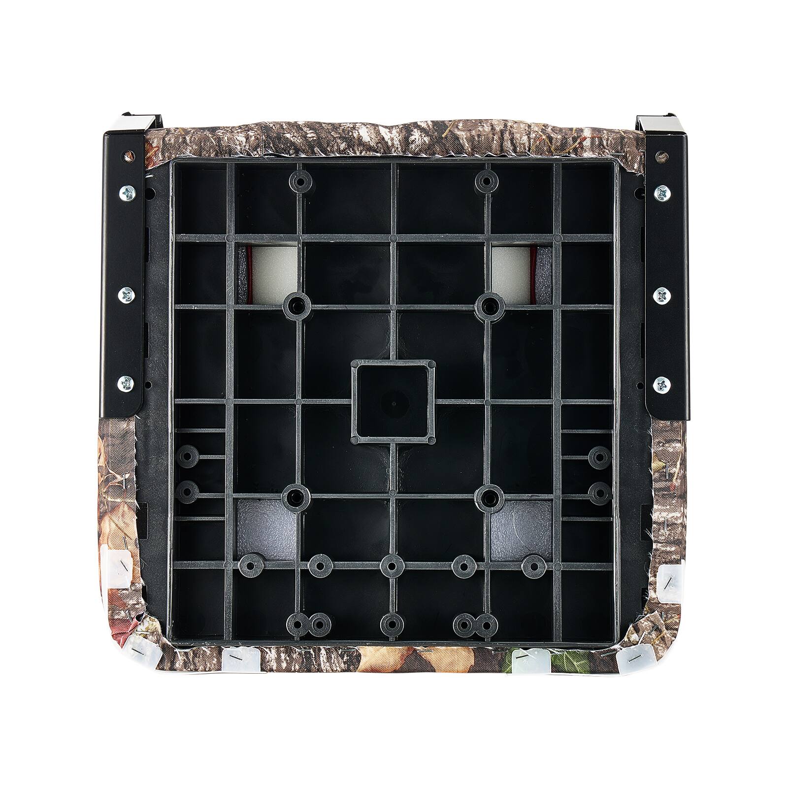 Alt View 5. VEVOR - Boat Seat, High Backrest, Folding Fishing Boat Seat with Thickened Sponge Cushion & PU Polyester Fabric - camouflage.