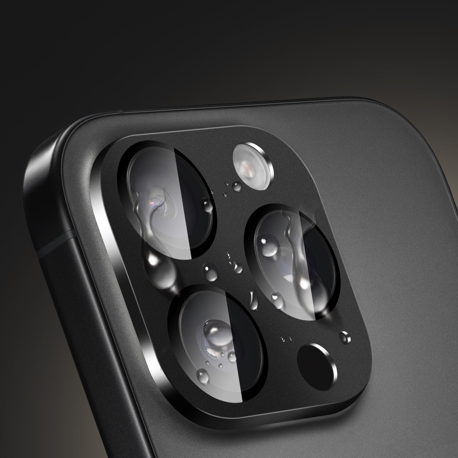 Alt View 14. SaharaCase - Ultra-Strong Camera Lens Protector for Apple iPhone 16 Pro and 16 Pro Max (2-Pack) - Black.