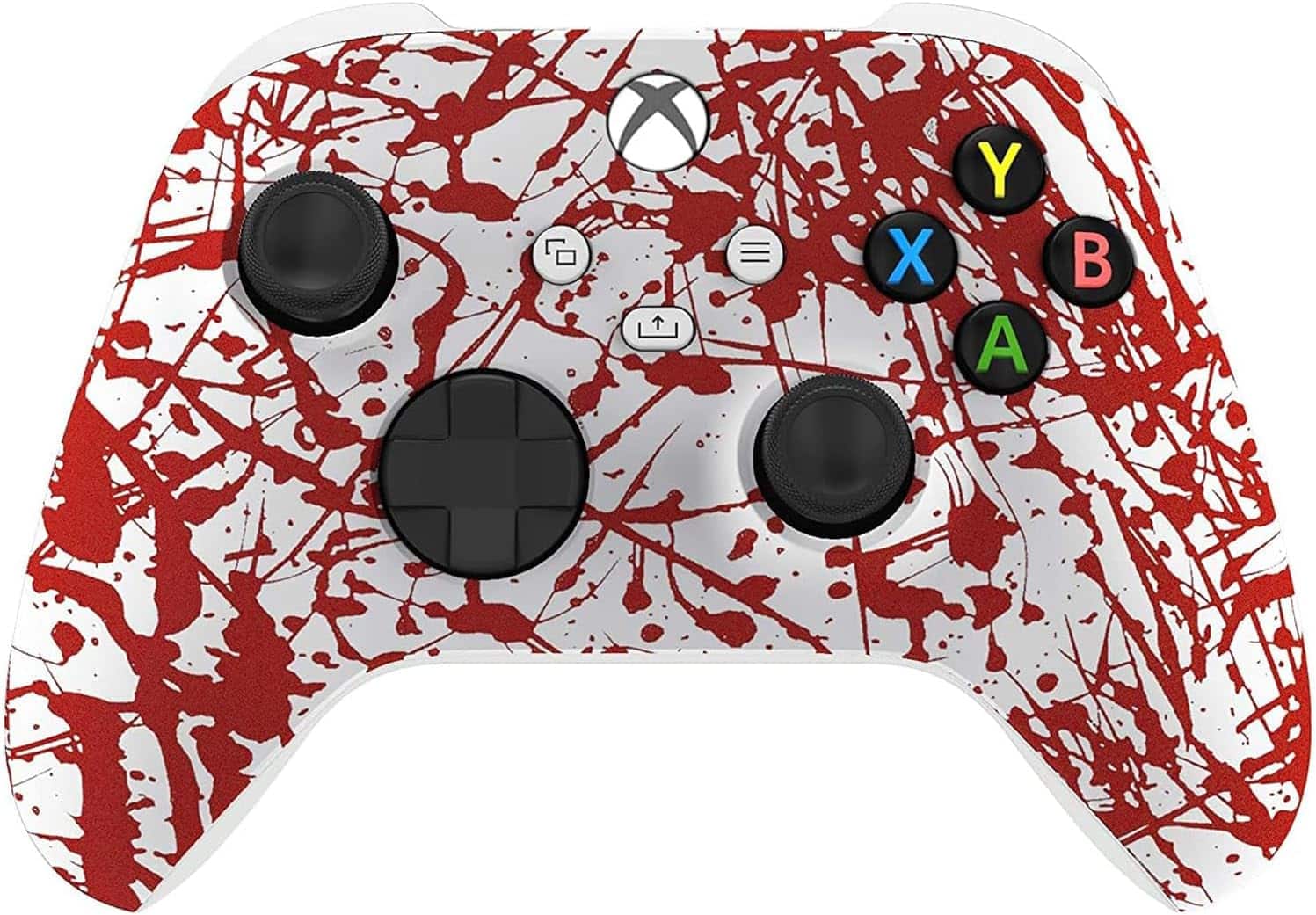 Custom Controllerzz - Xbox Wireless Custom Controller for Xbox One, Xbox Series X, Xbox Series S & PC - Blood Splatter - Multi