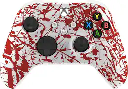 Custom Controllerzz - Custom Wireless Controller for Xbox Series X|S, Xbox One, & PC - Blood Splatter