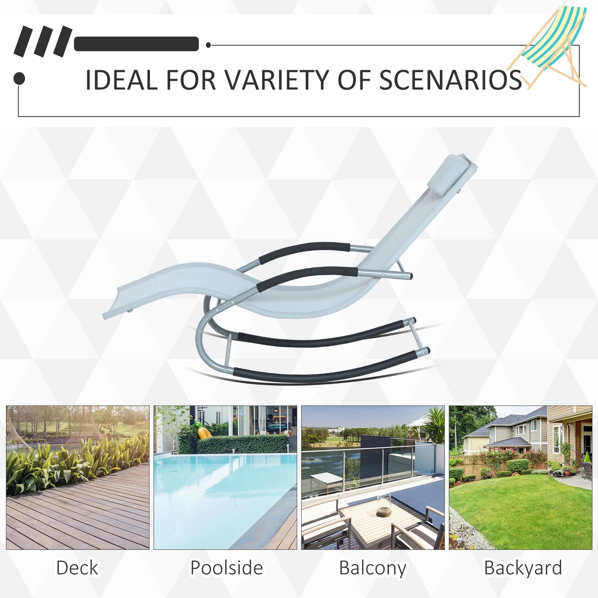 IDEAL FOR VARIETY OF SCENARIOS

Deck  
Poolside  
Balcony  
Backyard
