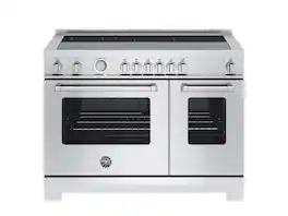 Bertazzoni - 48" Master Series Induction Range - Stainless Steel