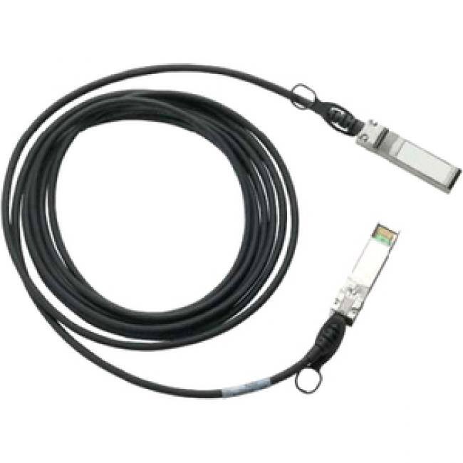 Front. Cisco Consumer Products - Cisco 5-m 10G SFP+ Twinax Cable assembly, Passive - 16.40 ft Twinaxial Network Cable for Network Device - First End: 1 x.
